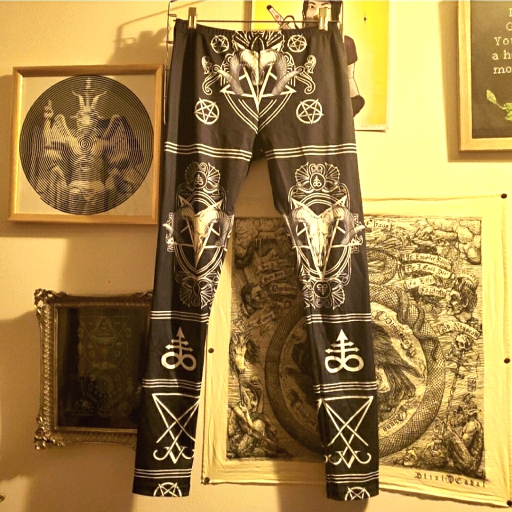 Occult Satanic Leggings